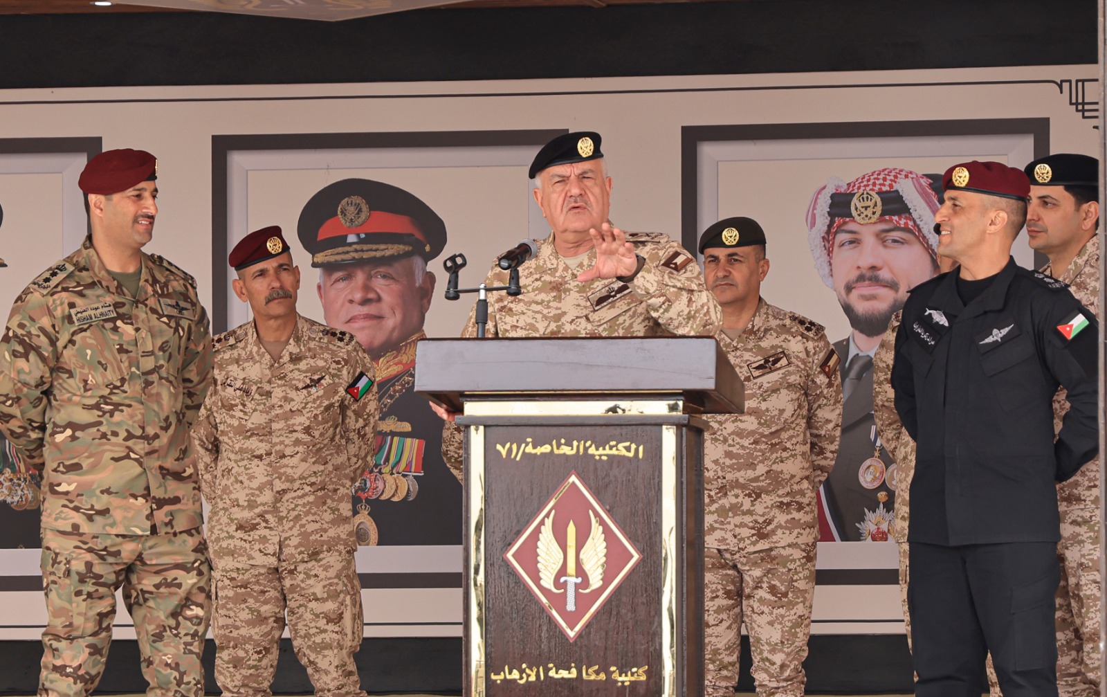 The General Command of the jordanian armed forces the arab army